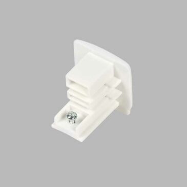 ECO TRACK END CAP WHITE