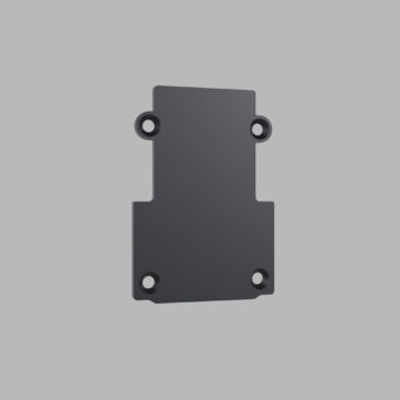 MAG IN END CAP BLACK