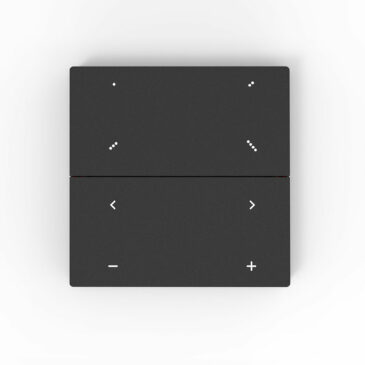 VBA-RCS8-BLACK CASAMBI WALL DIMER