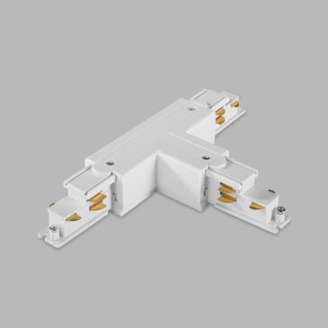 ECO TRACK LEFT 1 T-CONNECTOR WHITE DALI