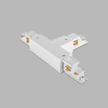 ECO TRACK LEFT 2 T-CONNECTOR WHITE DALI