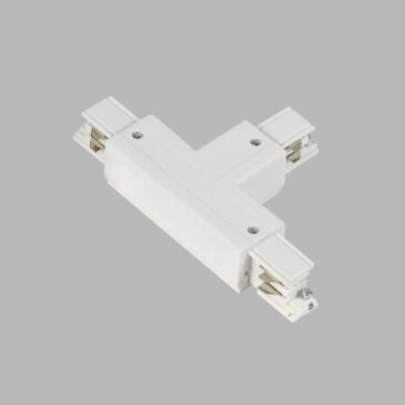 ECO TRACK LEFT 2 T-CONNECTOR WHITE