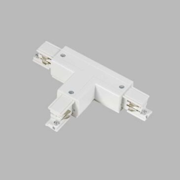 ECO TRACK RIGHT 1 T-CONNECTOR WHITE