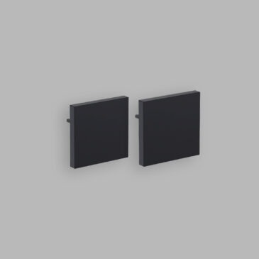 MAG II LOW END CAP BLACK