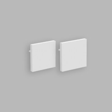 MAG II LOW END CAP WHITE